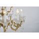 Canada LED 28 inch Antique Brass Chandelier Ceiling Light